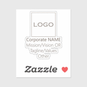 Corporate Logo Vision Tagline Values Promo Brown