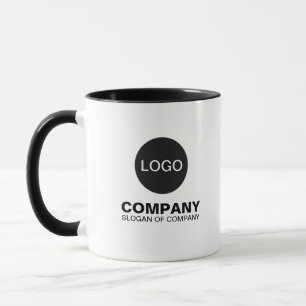 Corporate Name, Slogan & Logo   Custom Branded Mug