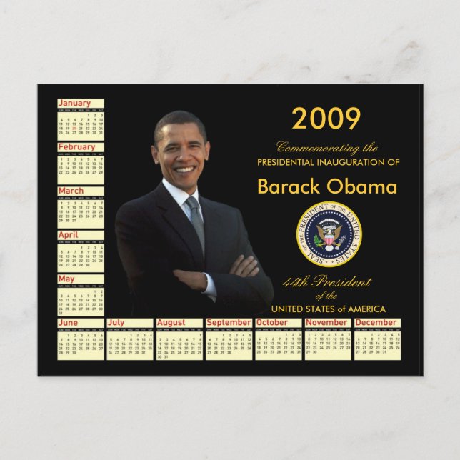 Corporate New Year Holiday Greeting Postcard (Front)