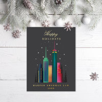 Corporate Office City Skyline Business