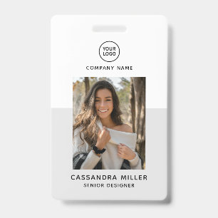 Corporate Office Custom Employee  Badge