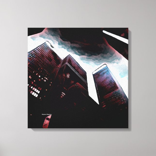 Corporate Overlords Canvas Print (Front)