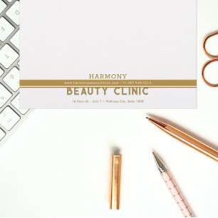 Corporate, Professional Gold Brown Stationery