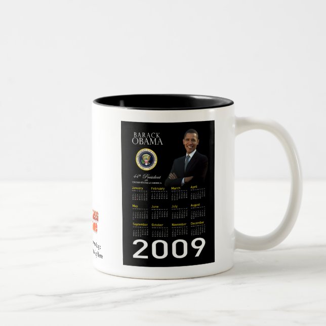 Corporate Promo Gift - Obama Inauguration Mug (Right)