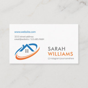 Corporate Real Estate Agent Broker Business Card
