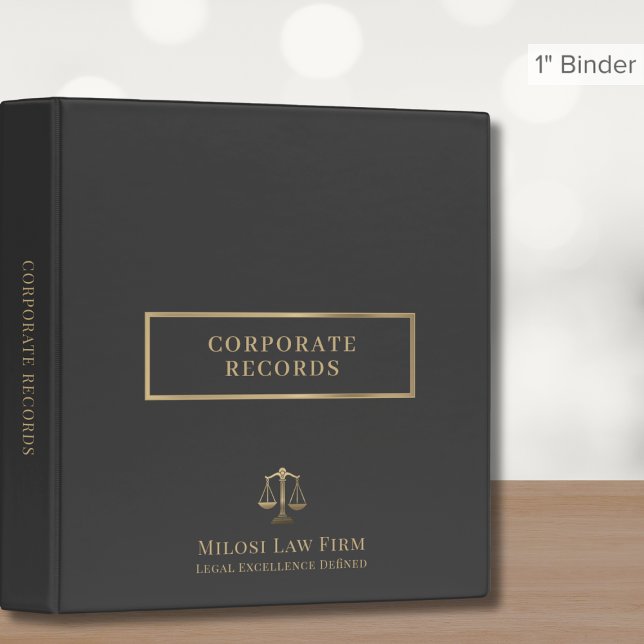 Corporate Record Book Binder | Grey (Creator Uploaded)