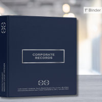Corporate Record Book Business Logo