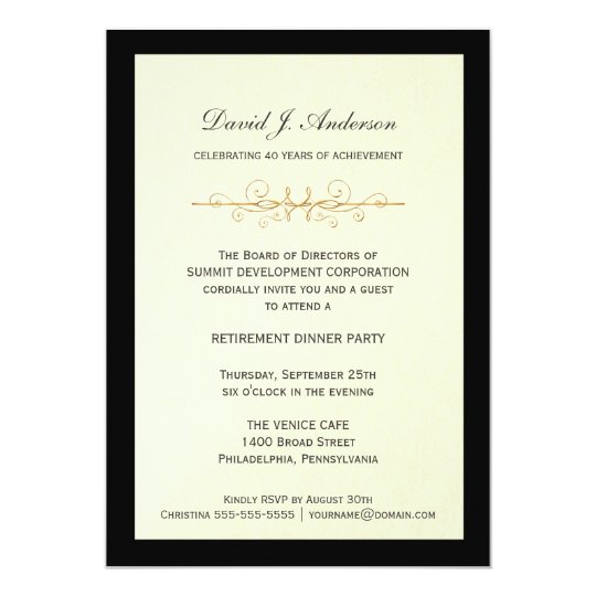 Corporate Retirement Party Invitations | Zazzle.ca Corporate Retirement Party Invitations | Zazzle.ca
