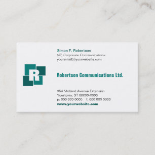 Corporate Squares Business Card