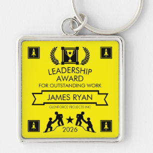 Corporate Staff Leadership Award Keychain