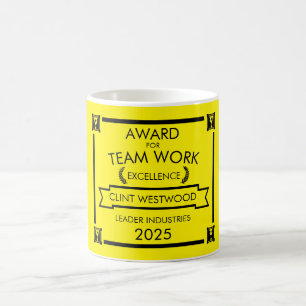 Corporate Staff Team Work Award Coffee Mug