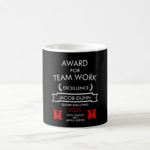Corporate Staff Team Work Award Coffee Mug