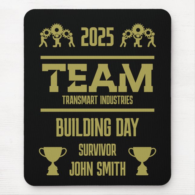 Corporate Team Building Day Mouse Pad (Front)