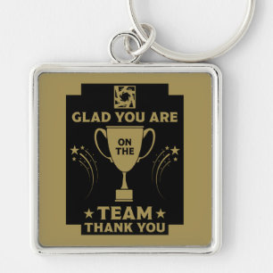 Corporate Team Thanks Keychain