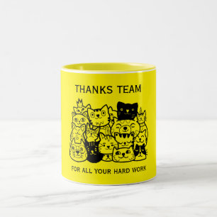 Corporate Team Thanks Two-Tone Coffee Mug