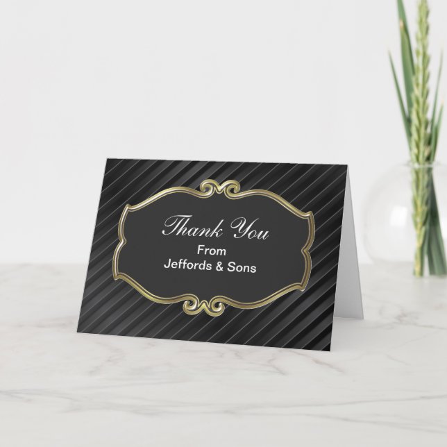 Corporate Thank You Cards (Front)