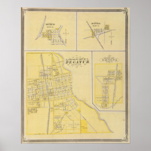 Corporate Town of Decatur Poster