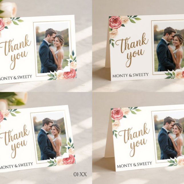 Corporate, Wedding & Funeral Thank You Card Design (Say thanks in style #ThankYouCard #CustomDesign)