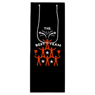 Corporate Work Team Gifts Wine Gift Bag