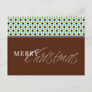 CORPORATE XMAS POSTCARD :: minispot snowflake BL4