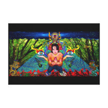 Corps astral, conscience infinie impressions sur toile