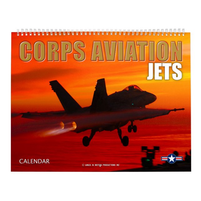 CORPS AVIATION - JETS CALENDRIER (Protection)