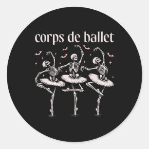 Corps De Ballet  Classic Round Sticker