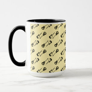 corps de guitare tasse à café