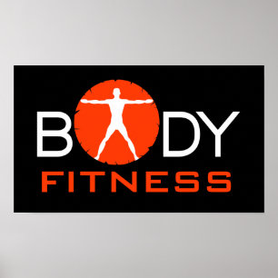 Corps Madness Fitness Vitruvian Muscle Man Posters