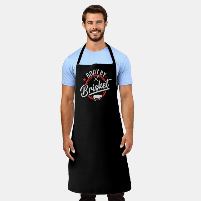 Corps par Brisket Grand tablier noir (Porté)