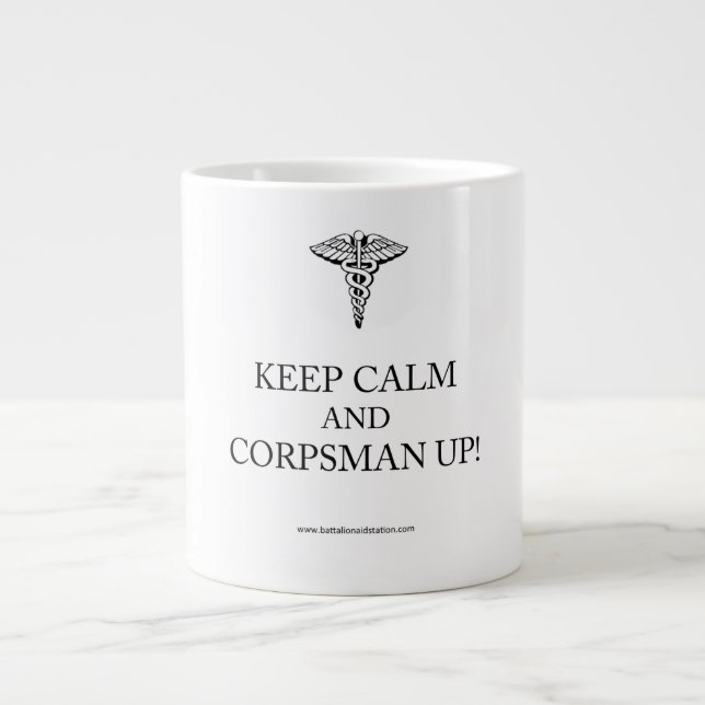 Corpsman Up Coffee Mug (Front)