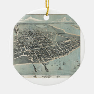 corpus christi ceramic ornament