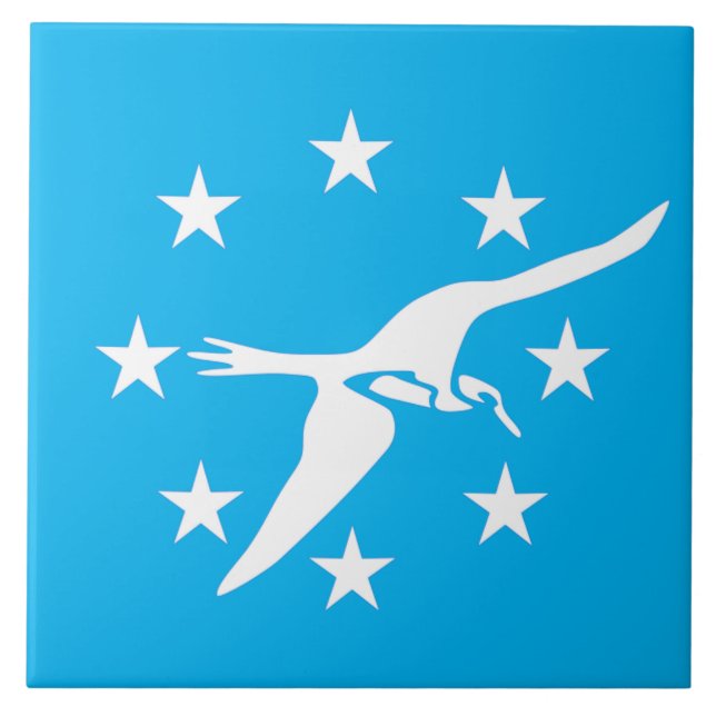 Corpus Christi city flag Tile (Front)