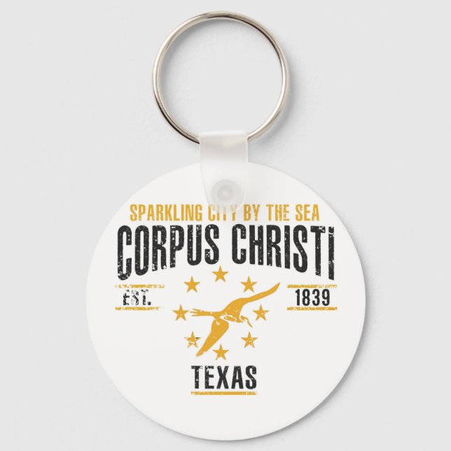 Corpus Christi Keychain (Front)