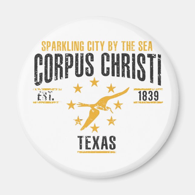 Corpus Christi Magnet (Front)