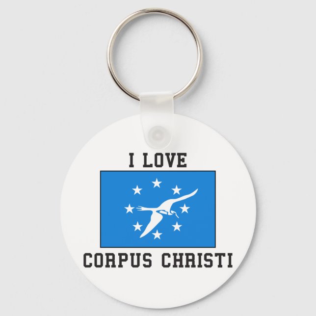 Corpus Christi, Texas Keychain (Front)