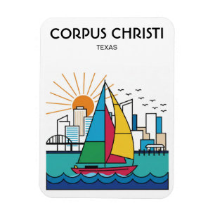 Corpus Christi Texas Magnet