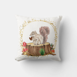 Corragecore Squirrel Throw Pillow