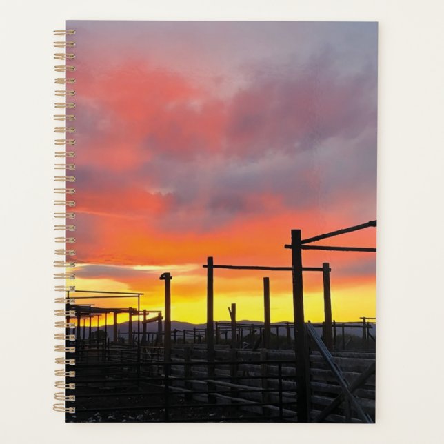 Corral at Sunset Planner (Front)