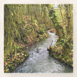 Corral Creek Glass Coaster