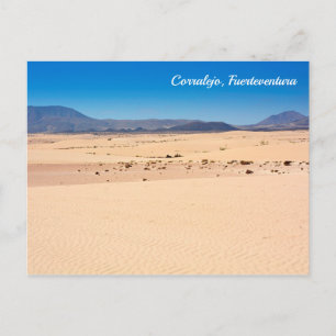 Corralejo park, Fuerteventura - carte postale