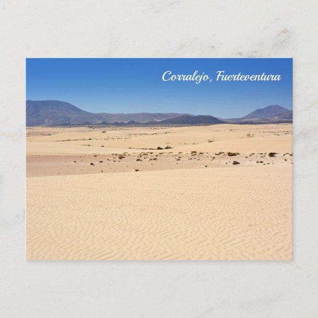 Corralejo park, Fuerteventura - carte postale (Devant)