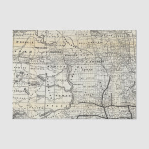 Correct map of Dakota Tissue Paper