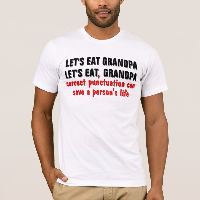 Correct Punctuation T-Shirt (Front)