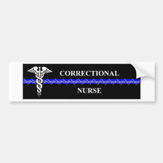 Correctional Nurse Bumper Sticker