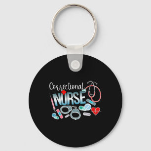 Correctional Nurse Correctional Nursing Correction Keychain