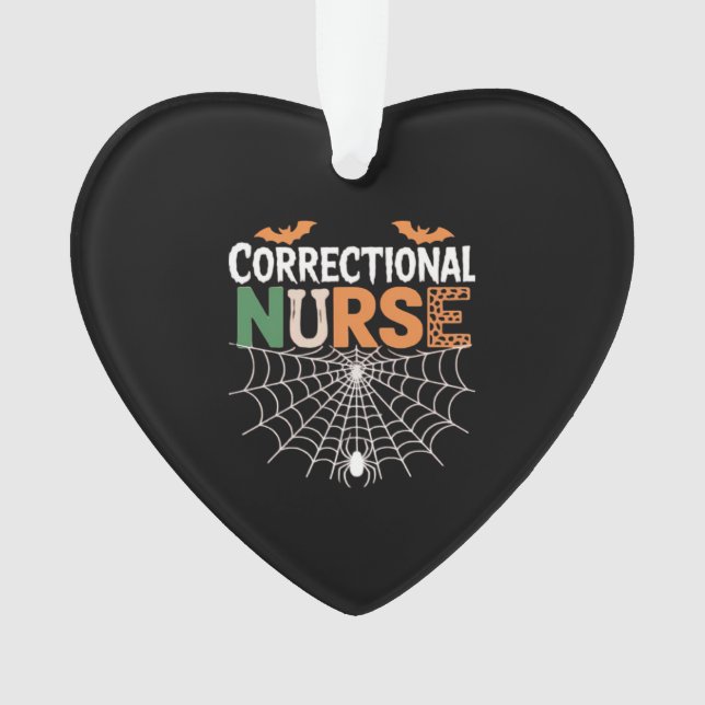 Correctional Nurse Halloween Pumpkin Classic T-Shi (devant)