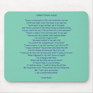 Correctional Nurse Mouse Pad