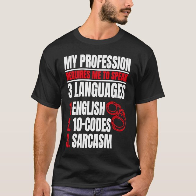 Correctional Nurse Profession RN Correction Forens T-Shirt (Front)