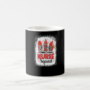 Correctional Nurse Squad Gnomes Nursing Valentine Coffee Mug